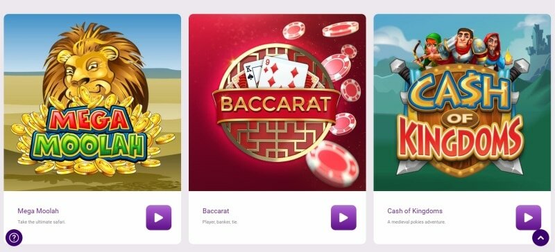 Jackpot City Casino Games Preview