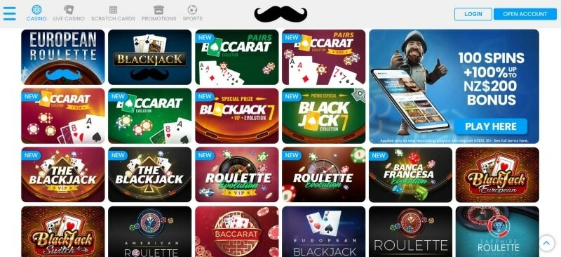 Mr. Play Casino Games Preview